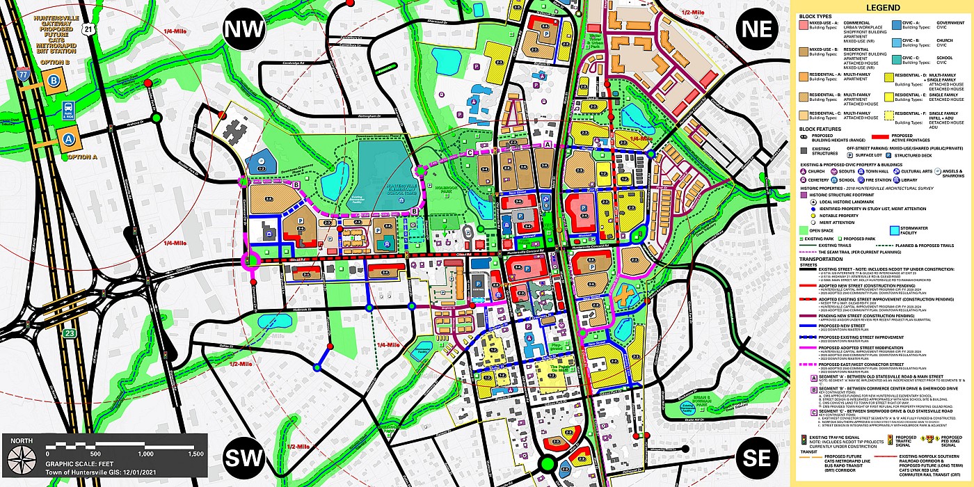 Huntersville Downtown Master Plan